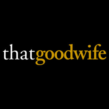 thatgoodwife Cropped Fleece Hoodie (Gold) Design